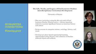 Humanities Connections 2023 Webinar #1