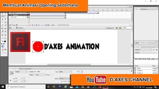Membuat Animasi Opening Sederhana di Adobe Flash CS3 Profesional