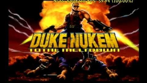 PS2PSXe Duke Nukem: Total Meltdown