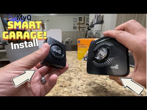 How To Install Chamberlain Smart Garage Hub Door Opener and MyQ App! Best Home Gadget Ever!