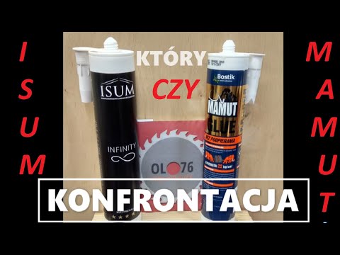 Wielka Konfrontacja Klejów Montażowych MAMUT kontra ISUM szok!!!  - który okaże się najlepszy ????