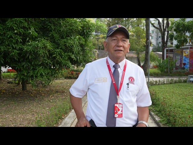 José Cabezas, funcionario de la Universidad del Tolima - 80 años