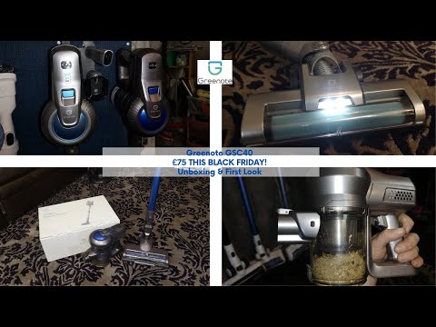 #Greenote GSC40 Cordless Vac for £75! Unboxing & First Look #Greenote  #cordless #Vacuum #cleaner 