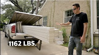All of this weight will be on our ceiling.