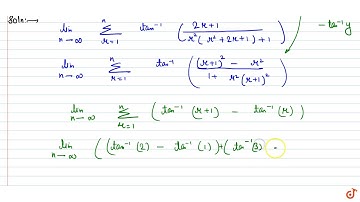 `lim_(n- gtoo) sum_(n=1)^ntan^(- 1)((2r+1)/(r^4+2r^3+r^2+1))`  is equal to