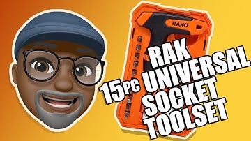 RAK 15pc Universal Socket Tool Set- Unboxing & First Look