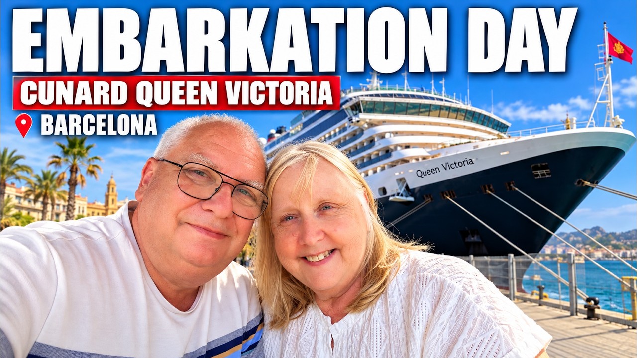 Our Secret Is Finally Out! 🚢 Cunard Queen Victoria Embarkation Day
