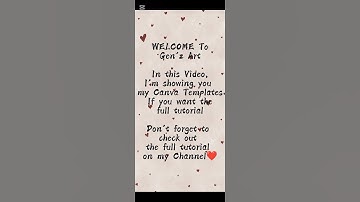 Canva Templates | #shortsviral #canvadesign #ideas #design #graphicdesign #tutorial #templates