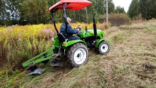 картинка: CATMANN XD-300. Осенняя пахота  2022 плугами kerland пт-225