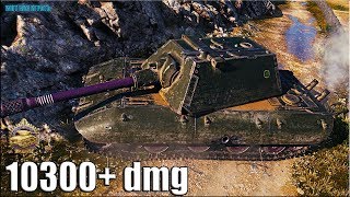 E 100 wot как играют статист 🌟 10300+ dmg World of Tanks лучший бой тт 10