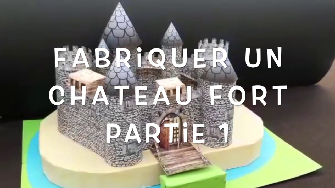 Château Fort Artisanal échelle 1/32 - Végétation Et Cartonnages