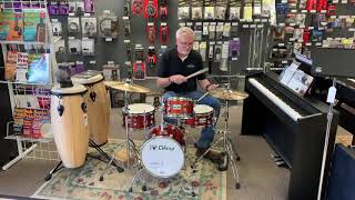 Odery Cafe Kit, Copper Sparkle - Backstage Music, Starkville, Mississippi