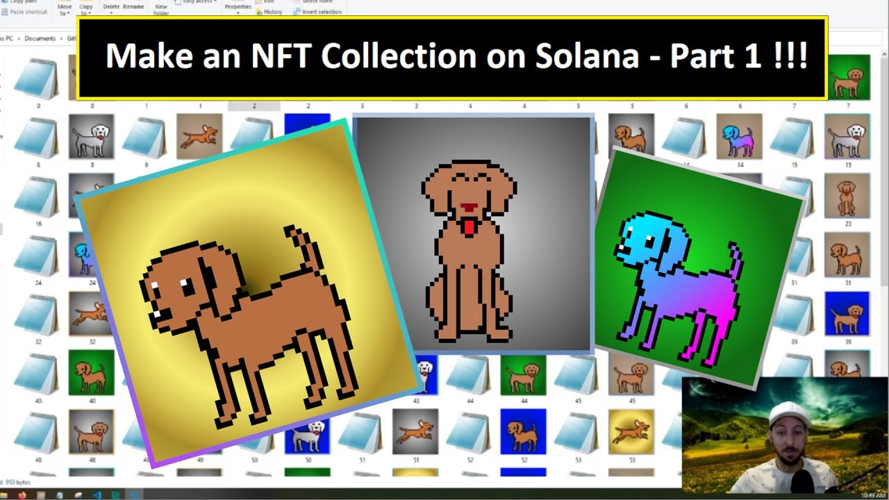 How to Create an NFT Collection on Solana Part 1: Combining Image ...