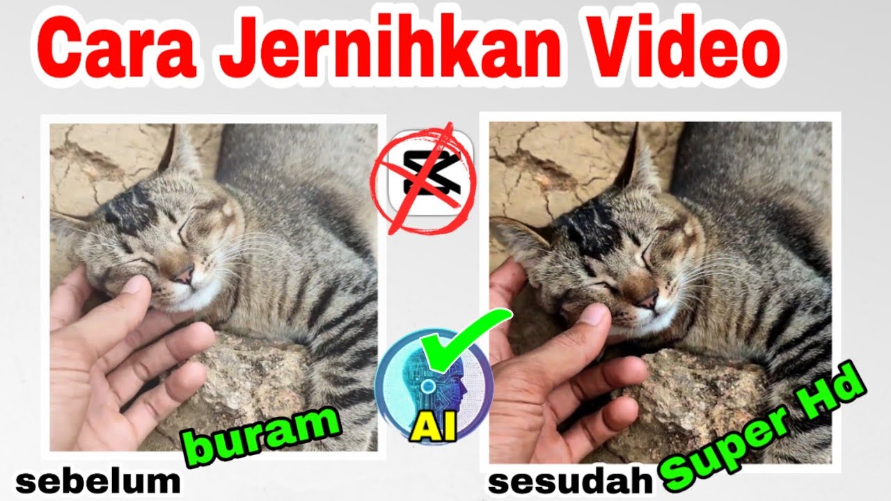 Cara benar jernihkan video Buram menjadi Super HD Dengan fitur AI - cara terbaru