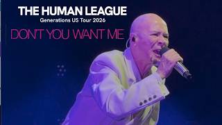 The Human League - Dont You Want Me | Hard Rock Live Wheatland CA | June 2026