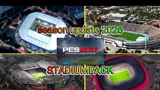 PES2017-STADIUMPACK X23 NO BALCK SCREEN