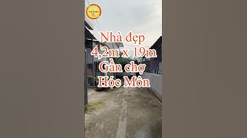 Khám phá nhà đẹp 80m2 gần chợ Hóc Môn giá chỉ 2 tỷ nhỏ xíu #shorts
