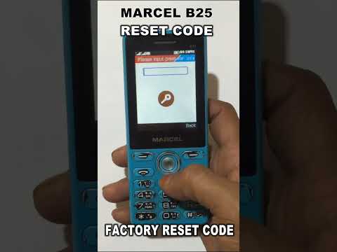 Marcel B25 Reset