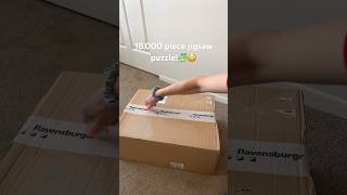 Another giant puzzle to add to my collection!😁🧩 #fyp #unboxing #jigsawpuzzle #ravensburger