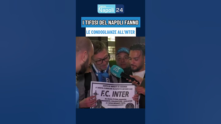 A NAPOLI si celebra il FUNERALE dell'Inter ⚰️😅
