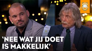 Johan in Qatar-discussie met Sneijder: 'Wat jij doet is makkelijk' | DE ORANJEZOMER