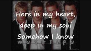 Best love song ever : Westlife - As love is my witness [Lyrics Video] chords