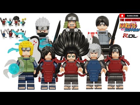 New Lego Naruto Shippuden Hokage Version Minifigures Unofficial By KDL814
