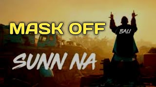 Sunna Mask Off Remix Music Track