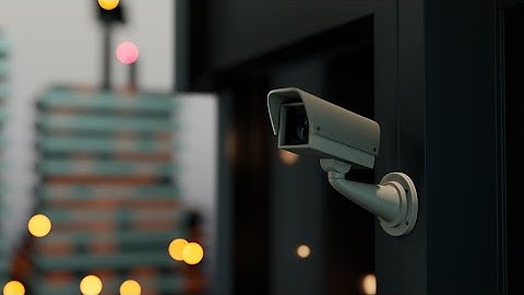 Blender beginner tutorial | CCTV camera in blender eevee (full modeling and animation tutorial)