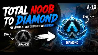 How I Went From A Total BOT To DIAMOND RANK In Apex Legends | Day 1
