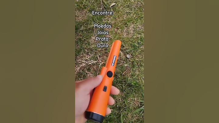 Localizador de Metais - Pinpointer - Só Detectores