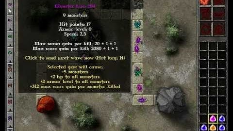 Gemcraft Chapter 0 - Walkthrough - Level id #3 - Normal