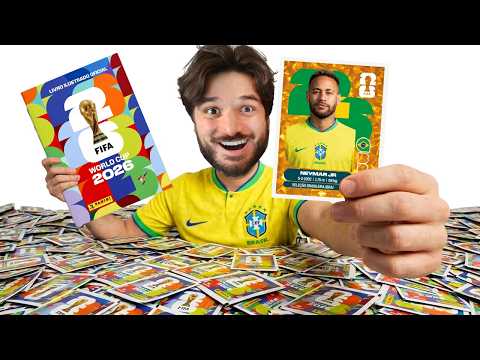 EU COMPREI UMA LOJA DE FIGURINHAS SÓ PRA COMPLETAR O ÁLBUM DA COPA DO MUNDO!