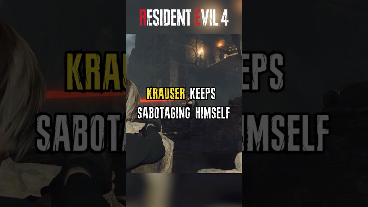 Krauser Is His Own Worst Enemy Part 1 | Resident Evil 4 Remake