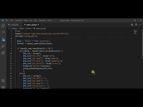 Android-EP02 การสร้าง php file connect mysql