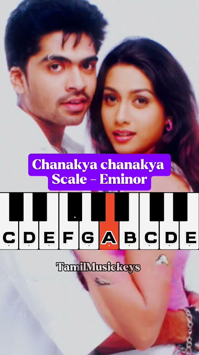 Chanakya chanakya Song piano notes|#simbu #silambarasan #deva #tamilsong #evergreen #tamil #piano