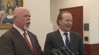 Fort Bend County Judge KP George's attorneys speak after his guilty verdict