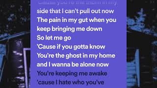 8) Pointh North - Ghost in my home (lyrics)