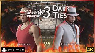 Yakuza Kiwami 3 - Coliseum Silver Exhibition Match S Rank Professional Difficulty & Build Timestamp