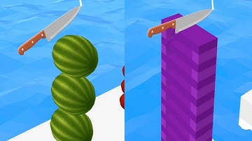 Flappy Slice! Very Satisfying And Relaxing ASMR Slicing Game