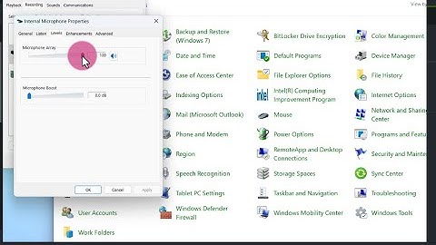 Remove Background Noise from Microphone on Windows 11 / 10