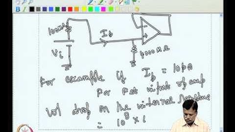 Mod-04 Lec-20 Input Resistance Calculations for Op amp