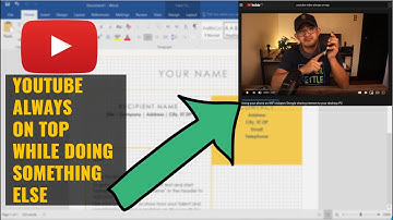 Watch YouTube Videos on top of anything your doing | Multitasking | Picture in Picture