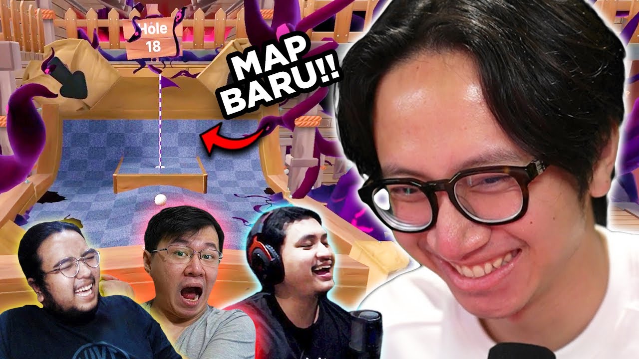 KEMBALI RUSUH LAGI BERSAMA EXSRIMULAT!! - Golf With Your Friends Indonesia Part 5