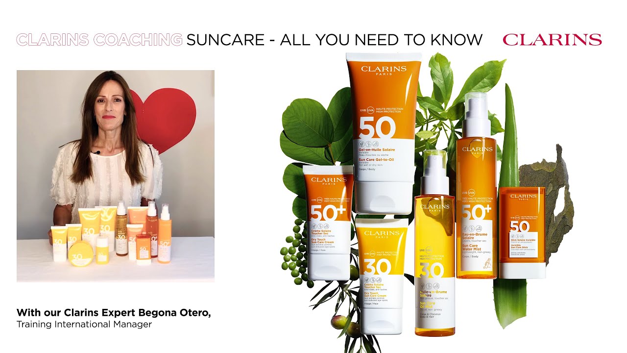 Sun care questions Clarins YouTube