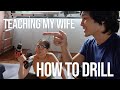 How to use a hammer drill