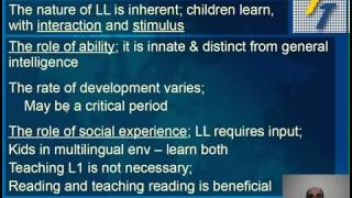 Foundations of Second Language Acquisition