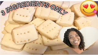 HOMEMADE SHORTBREAD COOKIES || AFRICAN BISCUIT RECIPE || VERY SIMPLE AND EASY||