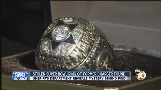 Super Bowl ring stolen from Hall of Famer Lance Alworth returned