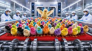 (Full Process) Inside a Mega Hatchery: How Millions of Eggs Become Food
